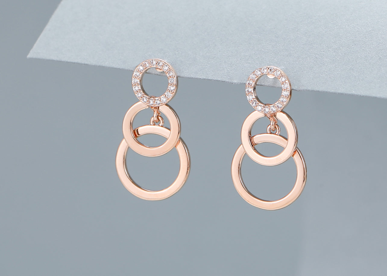 Trio Drop Earrings
