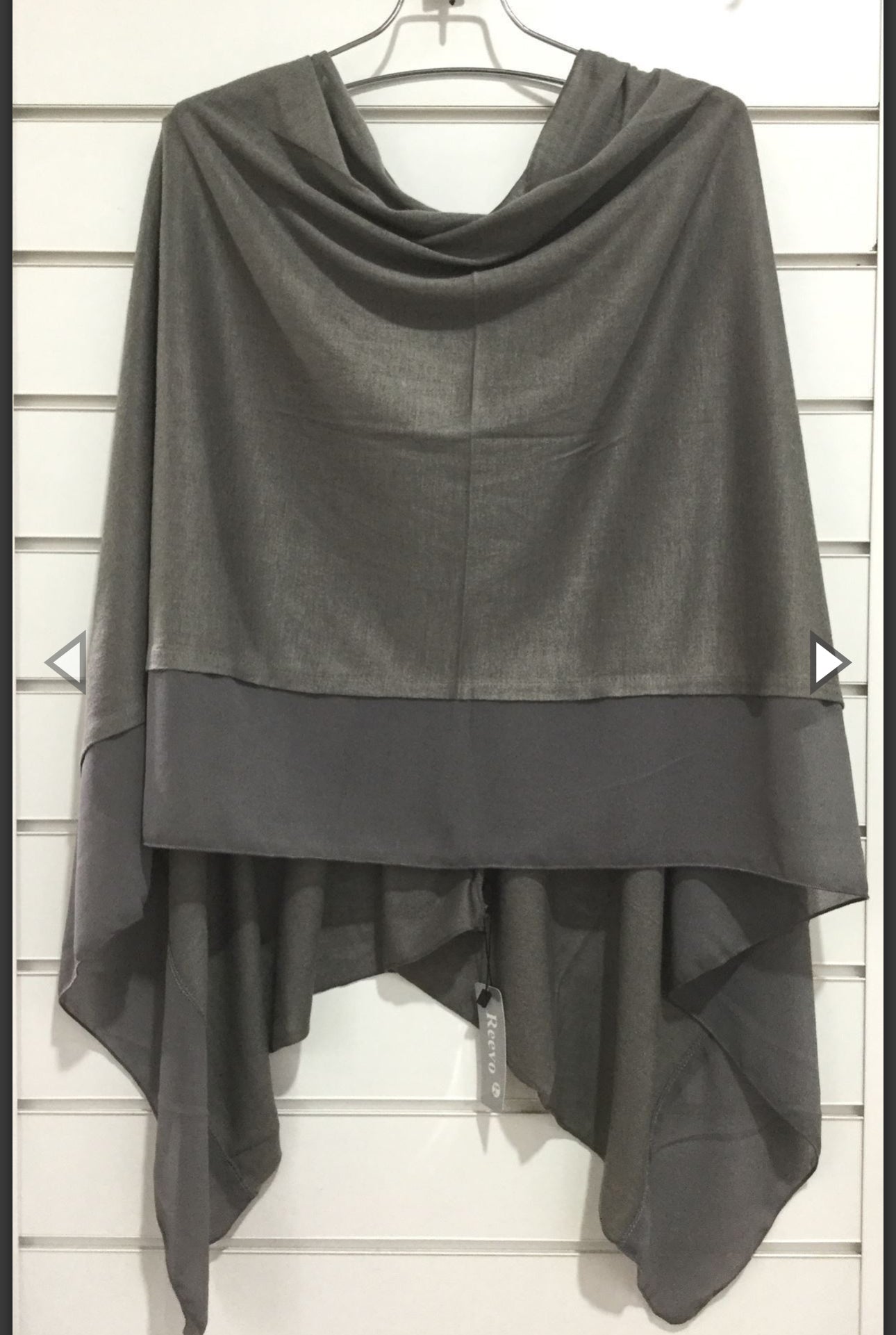Lightweight Chiffon Edge Poncho