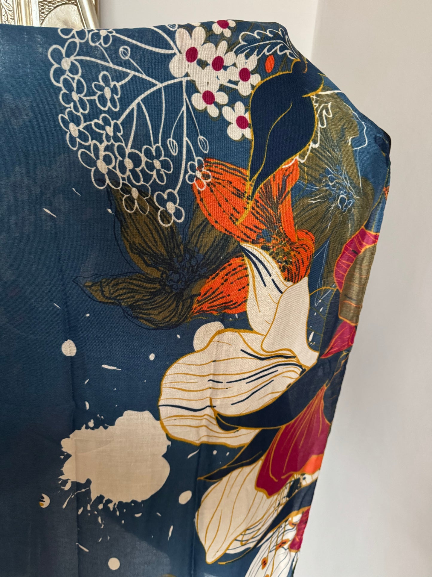 Scattered Blossom Scarf