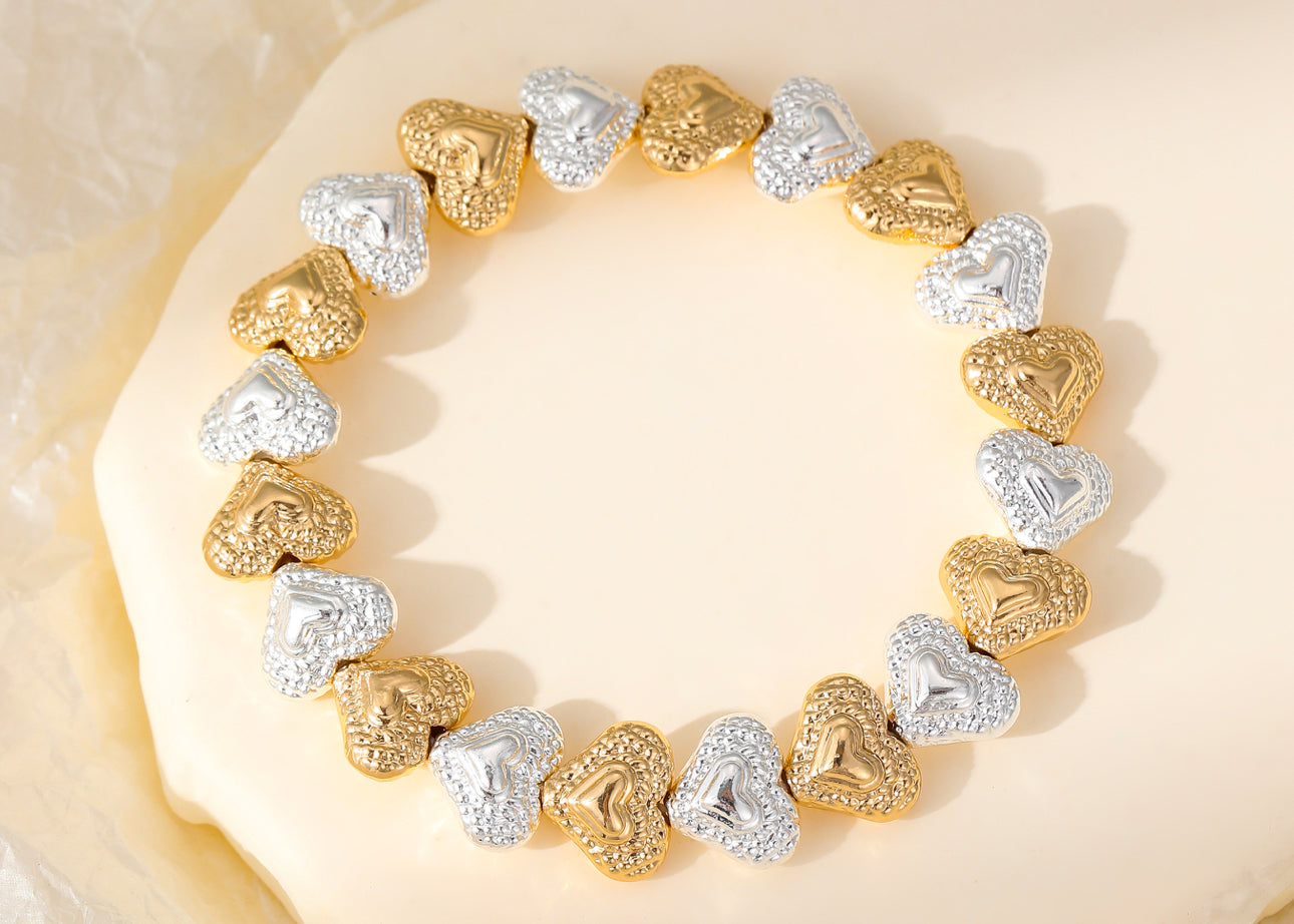 Solid Heart Bracelet