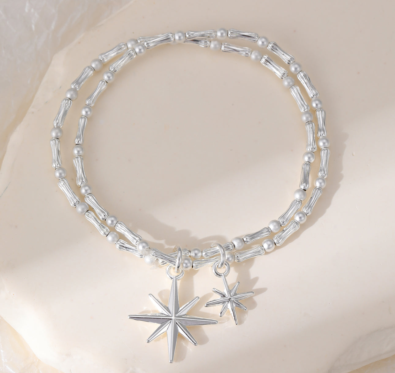 Starburst Double Strand Bracelet