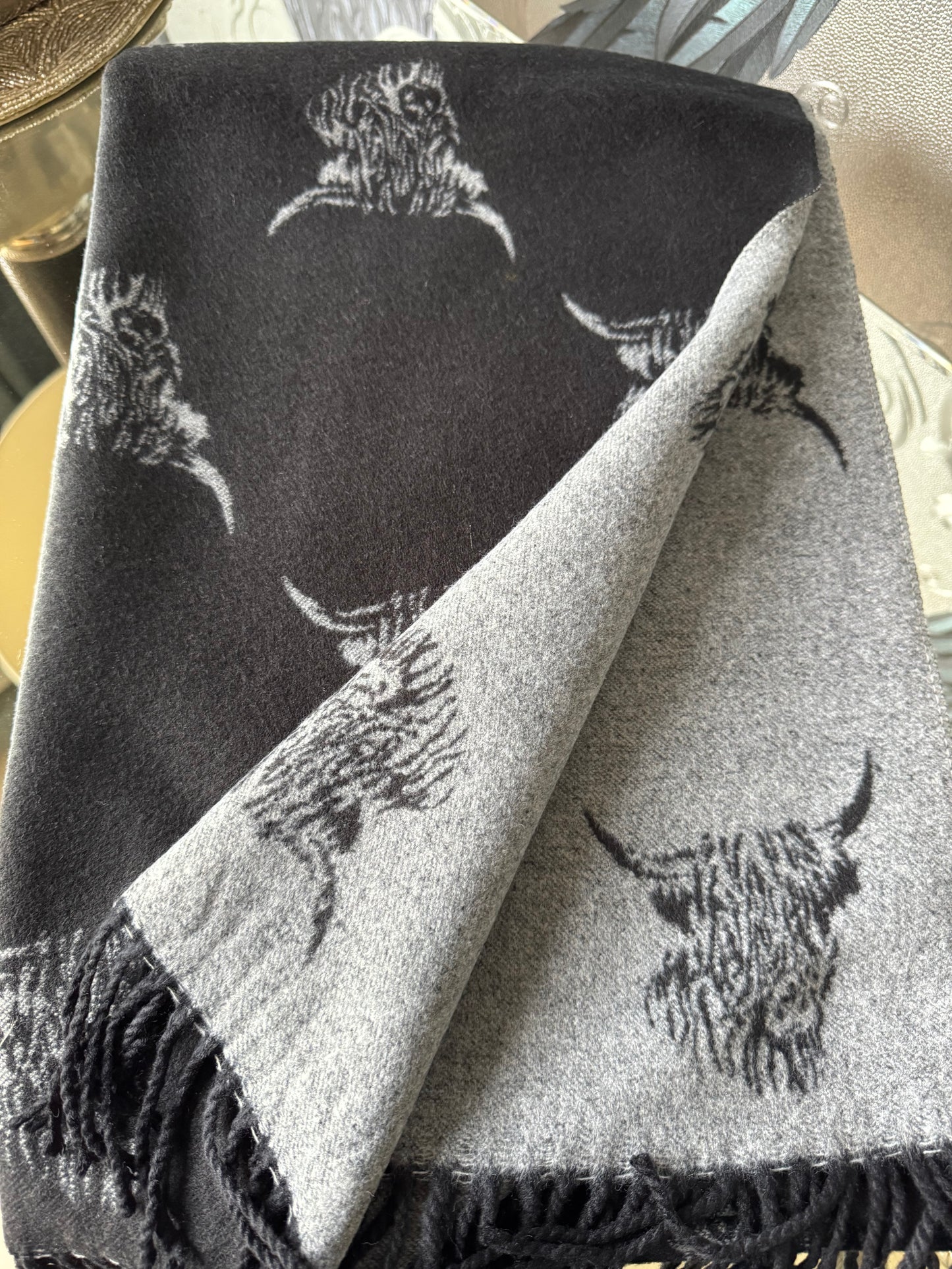 Hamish Highland Cow Scarf
