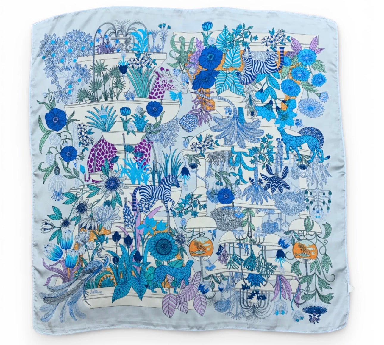 70cm x 70cm Square Silky Scarf