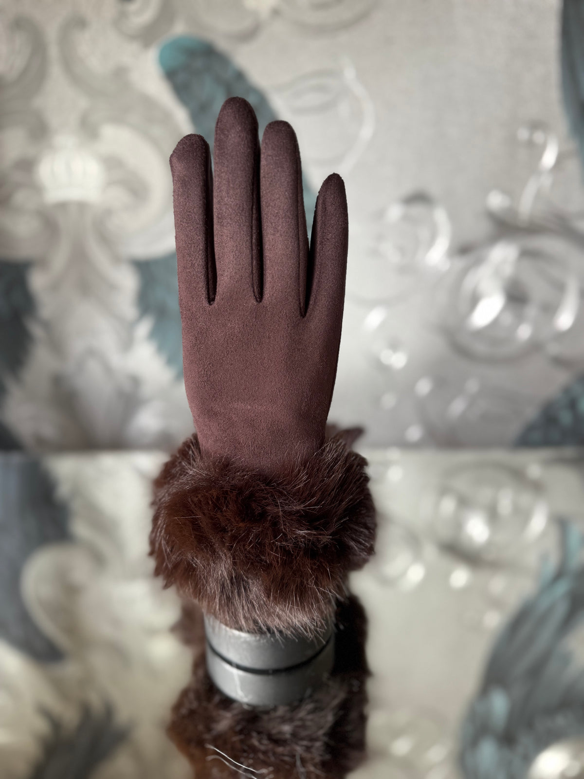 Fluffy Cuff Gloves