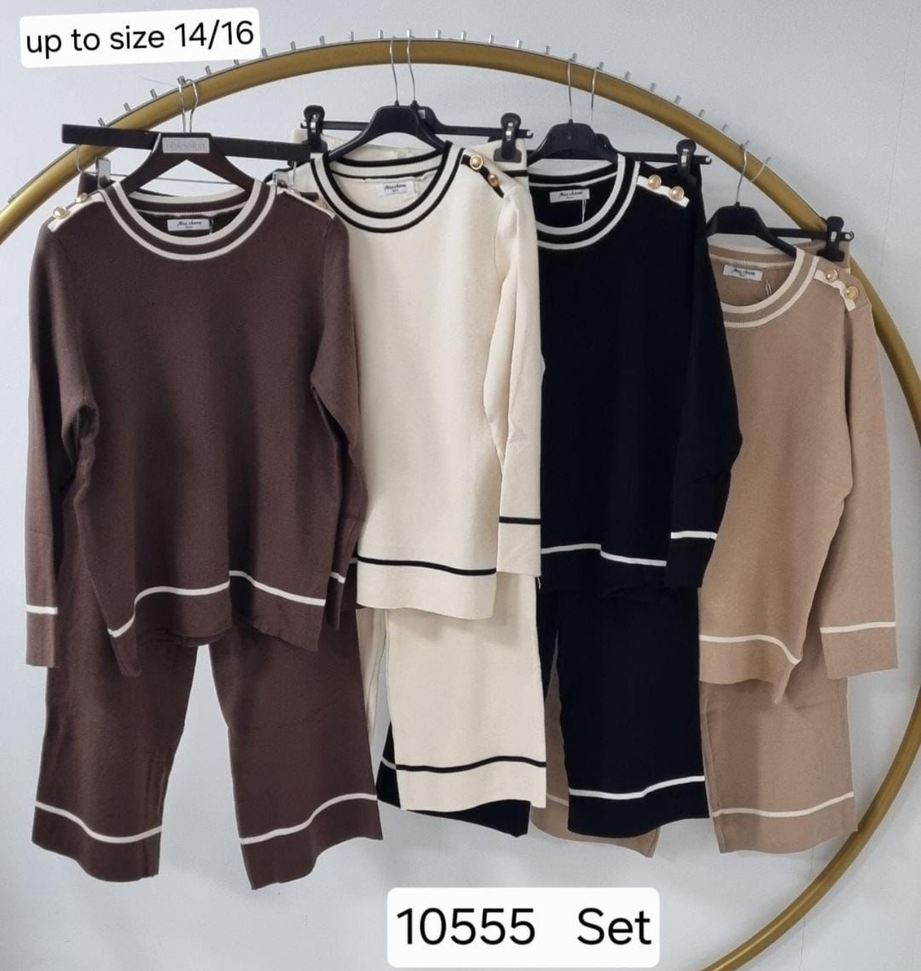 Knitted Soft Lounge Suit / Two Piece