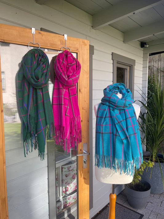 **SALE** Checked Scarf