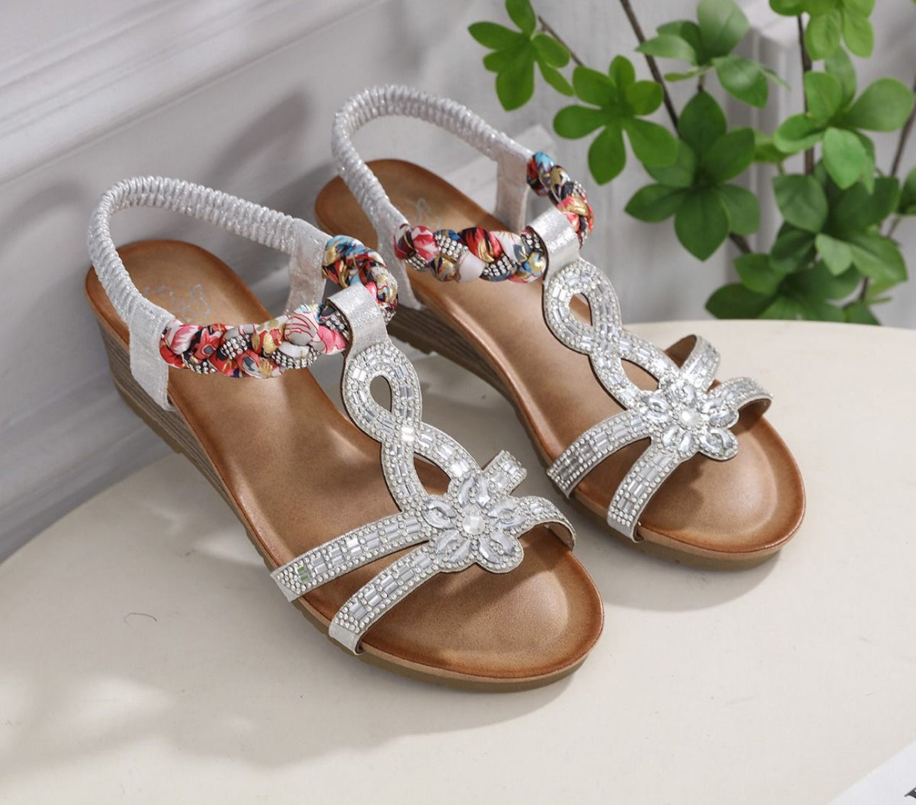 Silver Sandals
