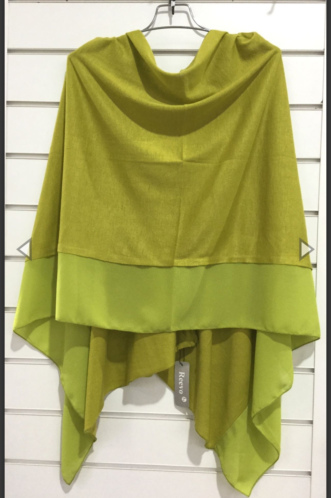 Lightweight Chiffon Edge Poncho
