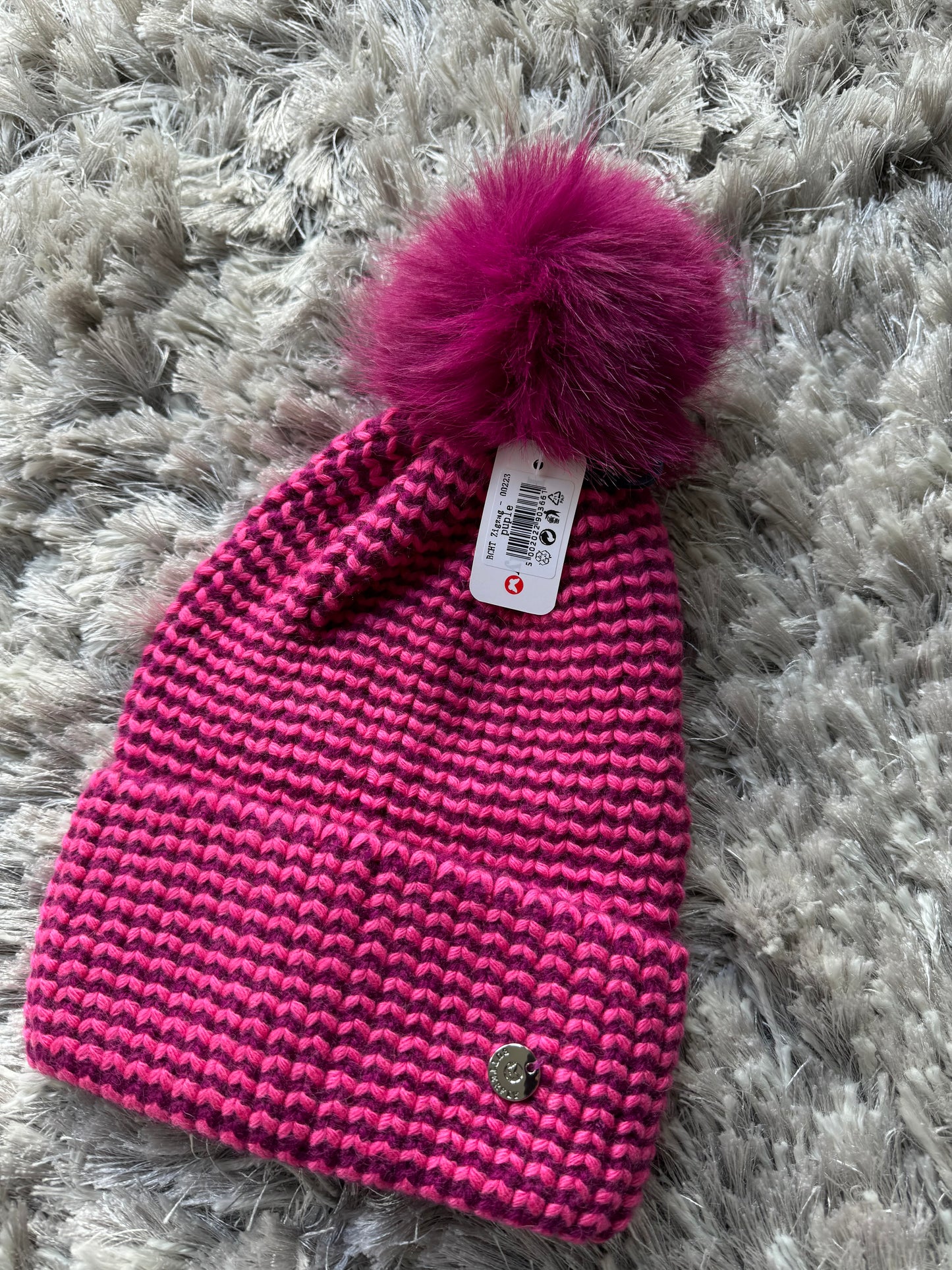 Chunky Knit Pom Hat