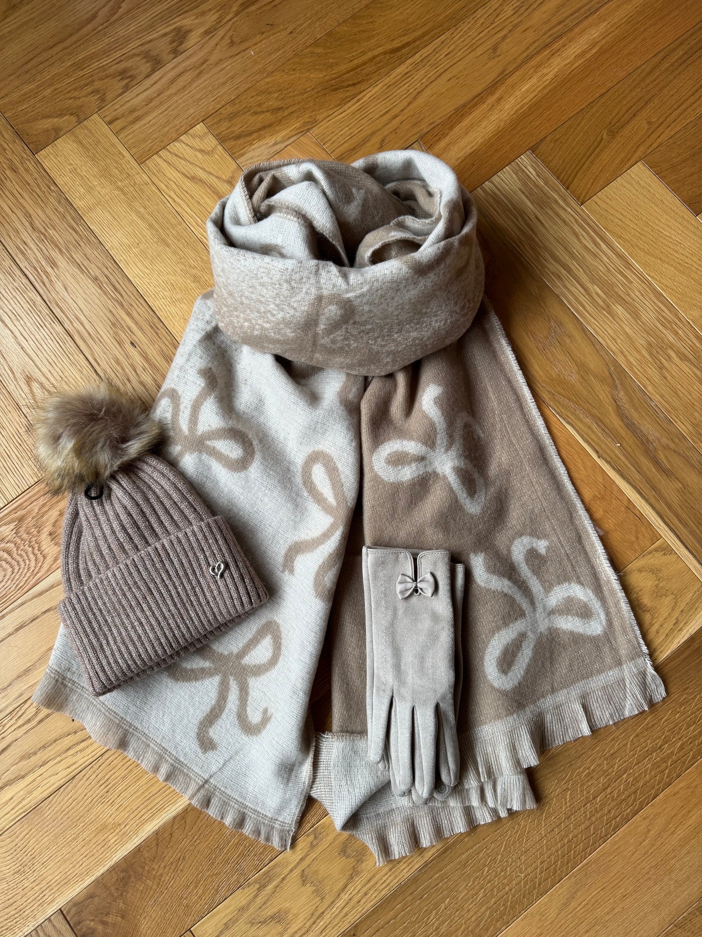Ombré Bow Scarf