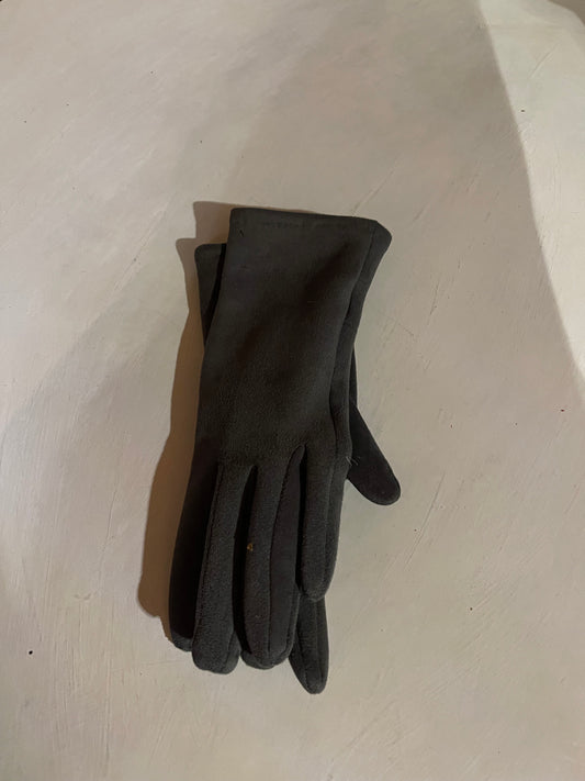 **SALE** Grey Plain Gloves