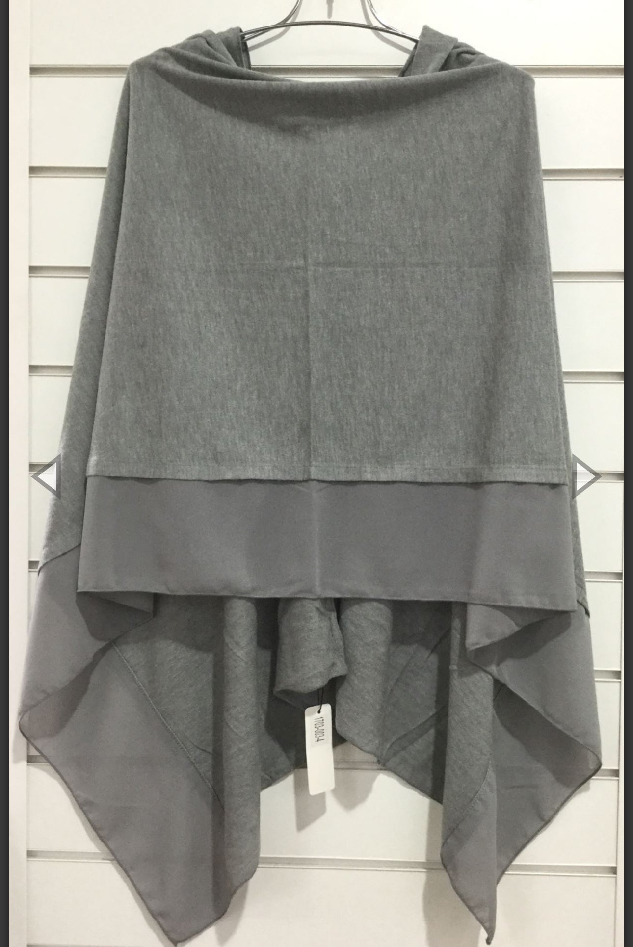Lightweight Chiffon Edge Poncho