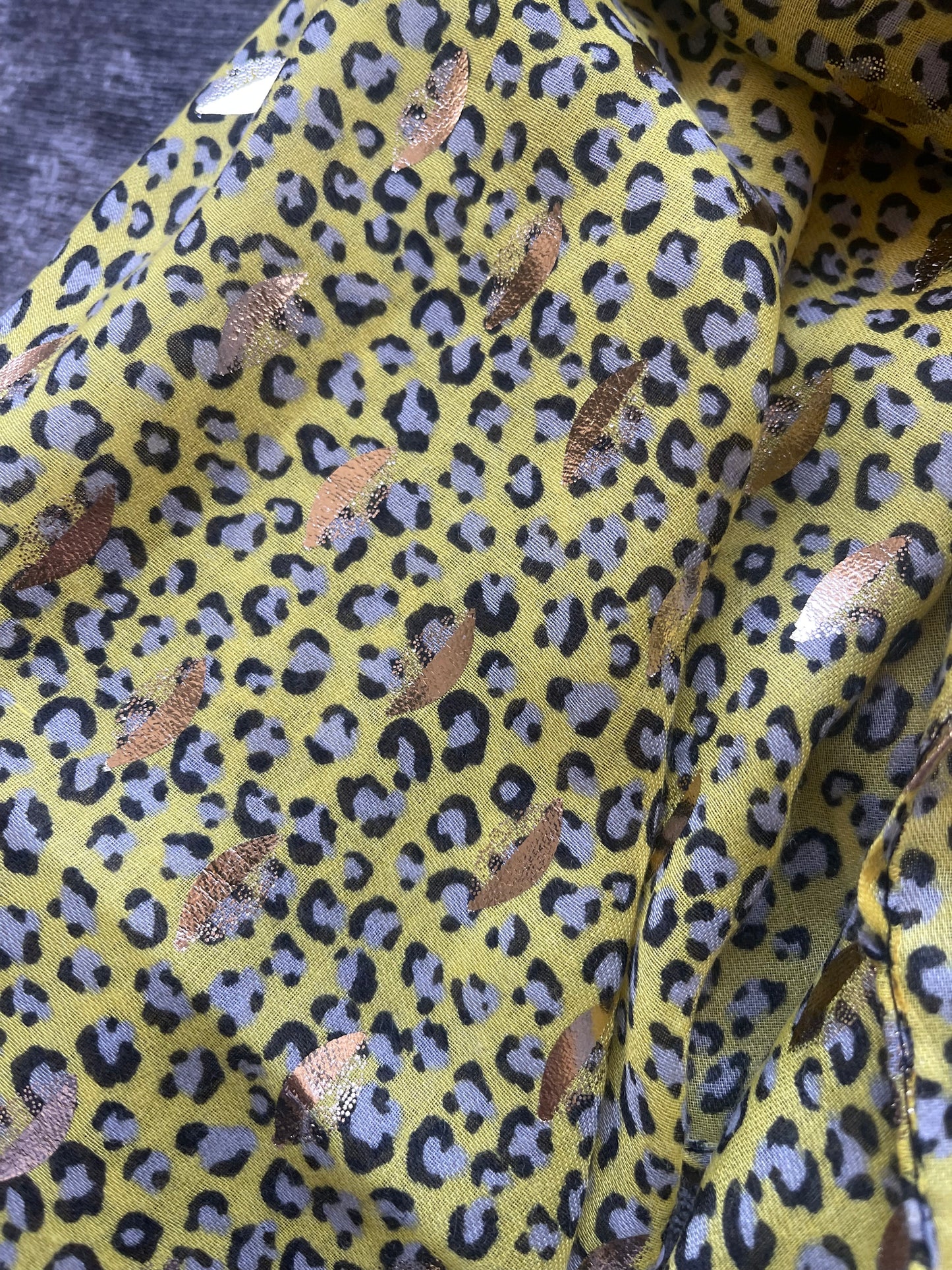 Yellow Leopard with Gold Scarf and Millie Bundle