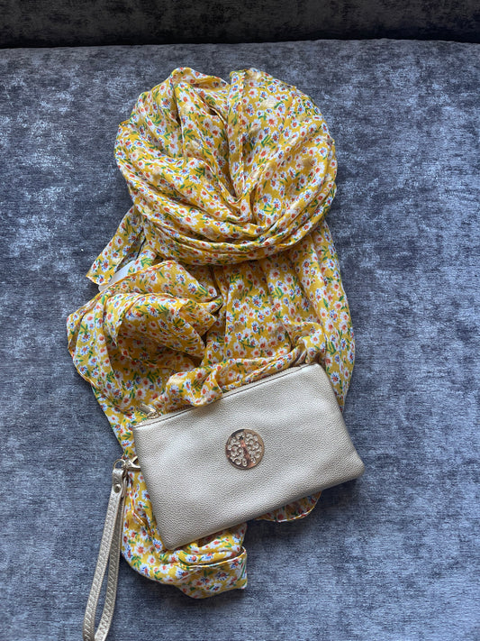 Yellow Daisy Scarf and Millie Bundle