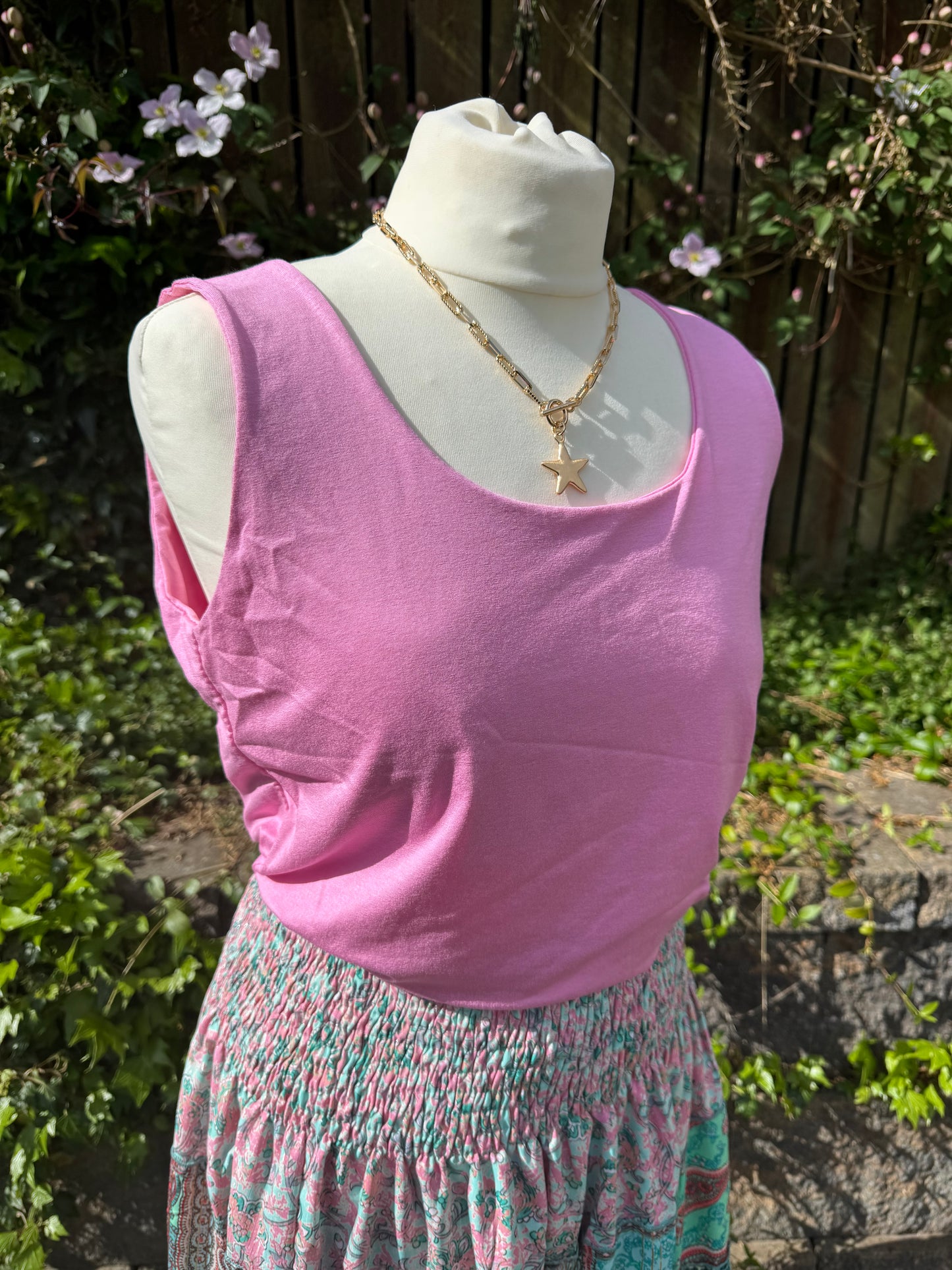 Vest Top with Double Layer