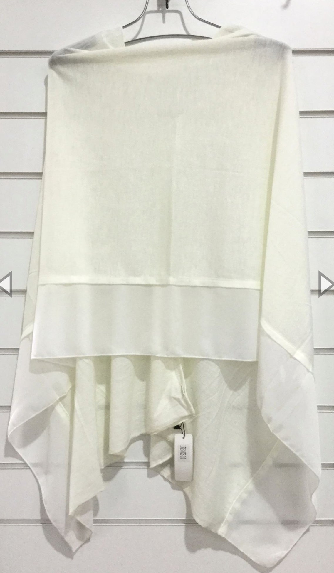 Lightweight Chiffon Edge Poncho