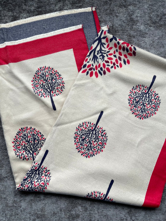 **SALE** Red and Navy Tree of Life