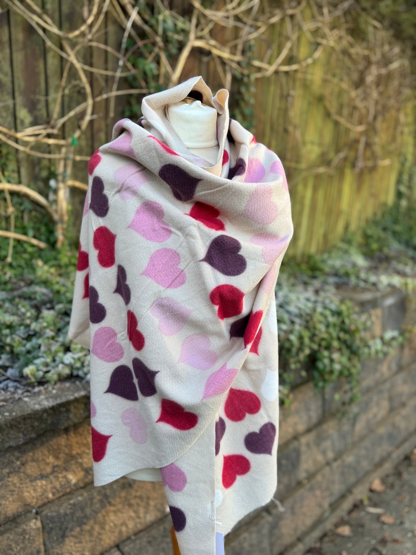 Queen of Hearts Scarf