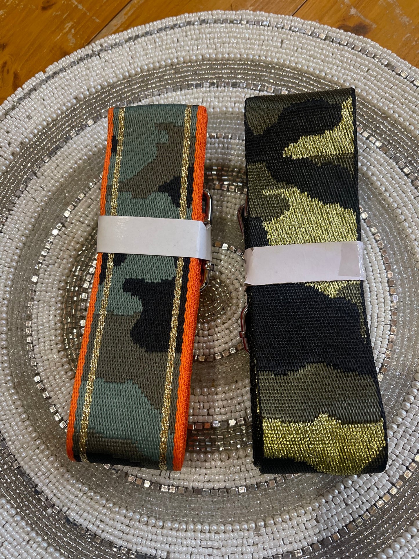 Bag Straps- Silver Hardware