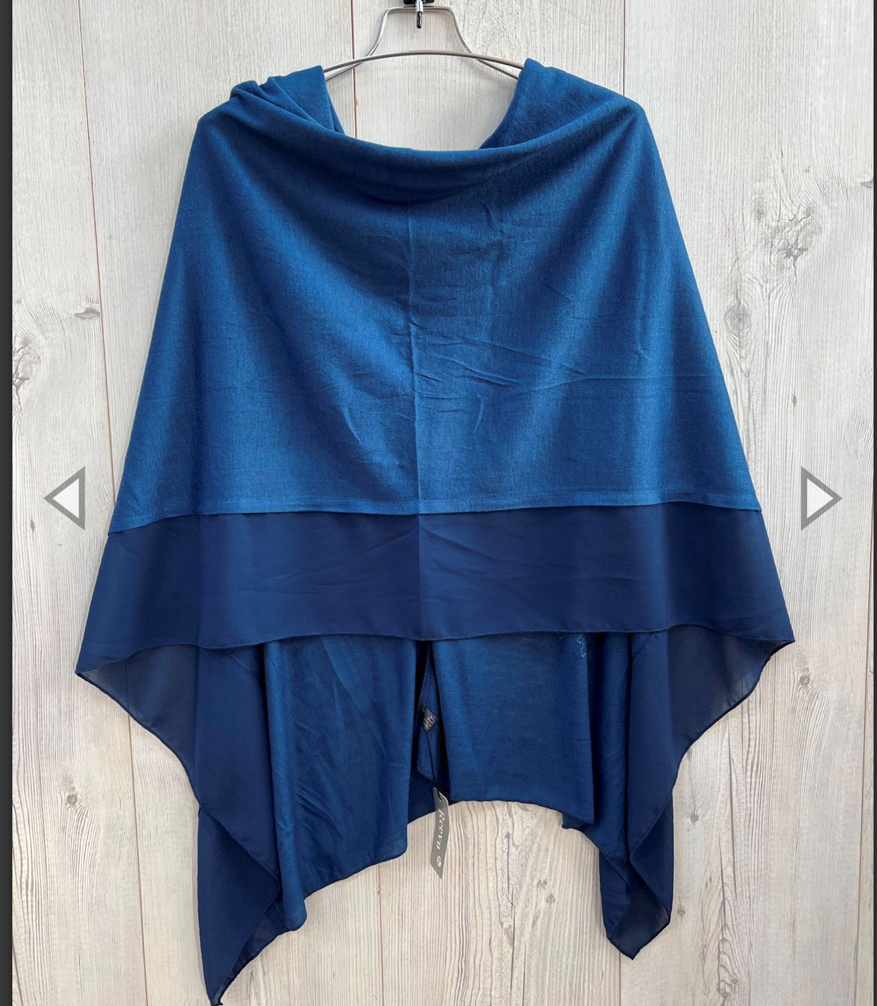 Lightweight Chiffon Edge Poncho