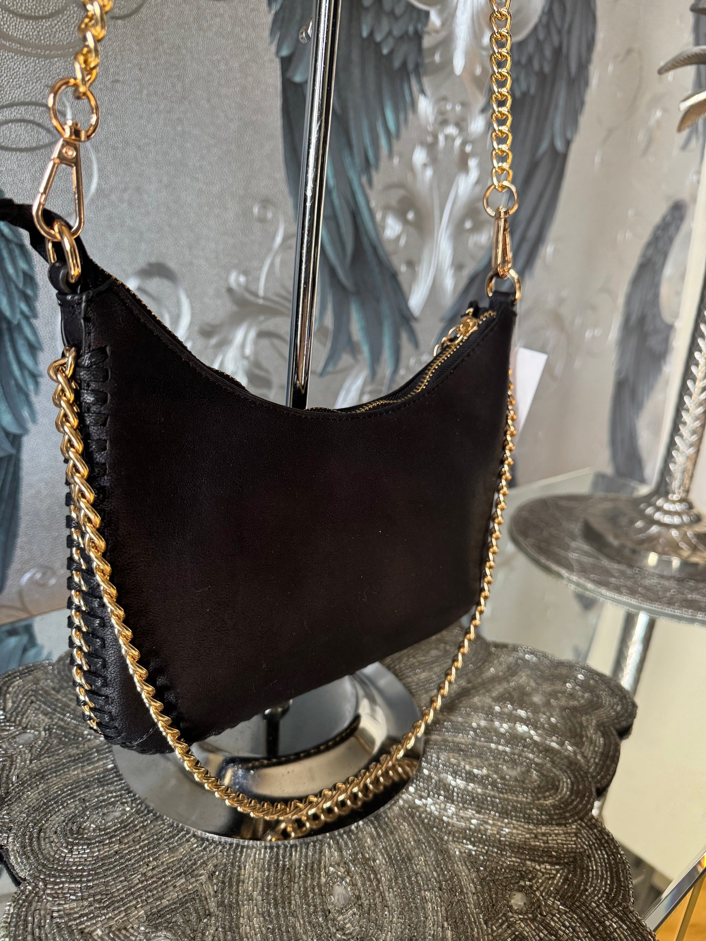 Small Gold Chain Bag