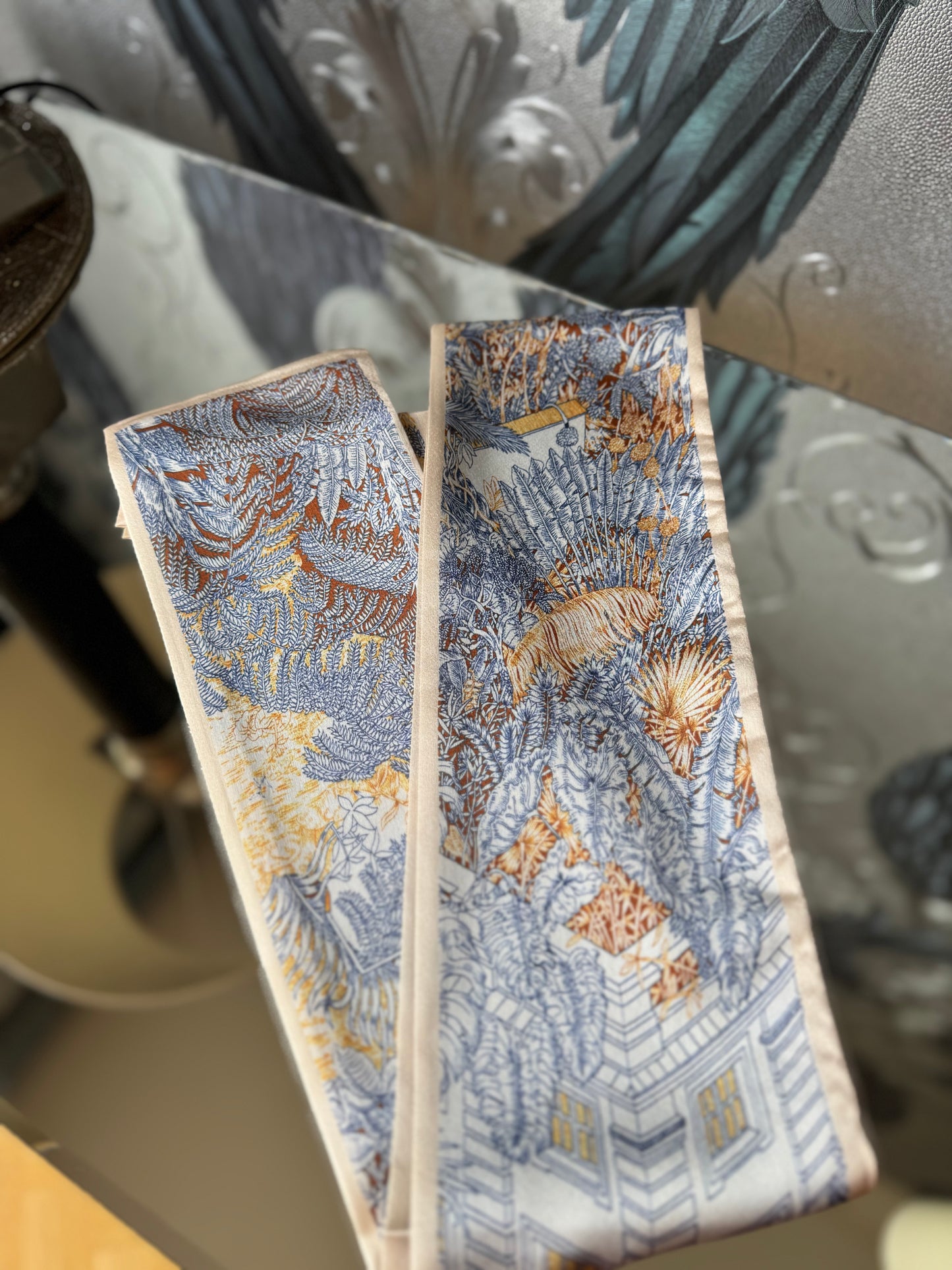 Silky Thin Scarf