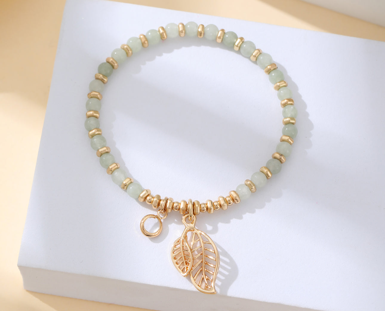 Mint Leaf Bracelet