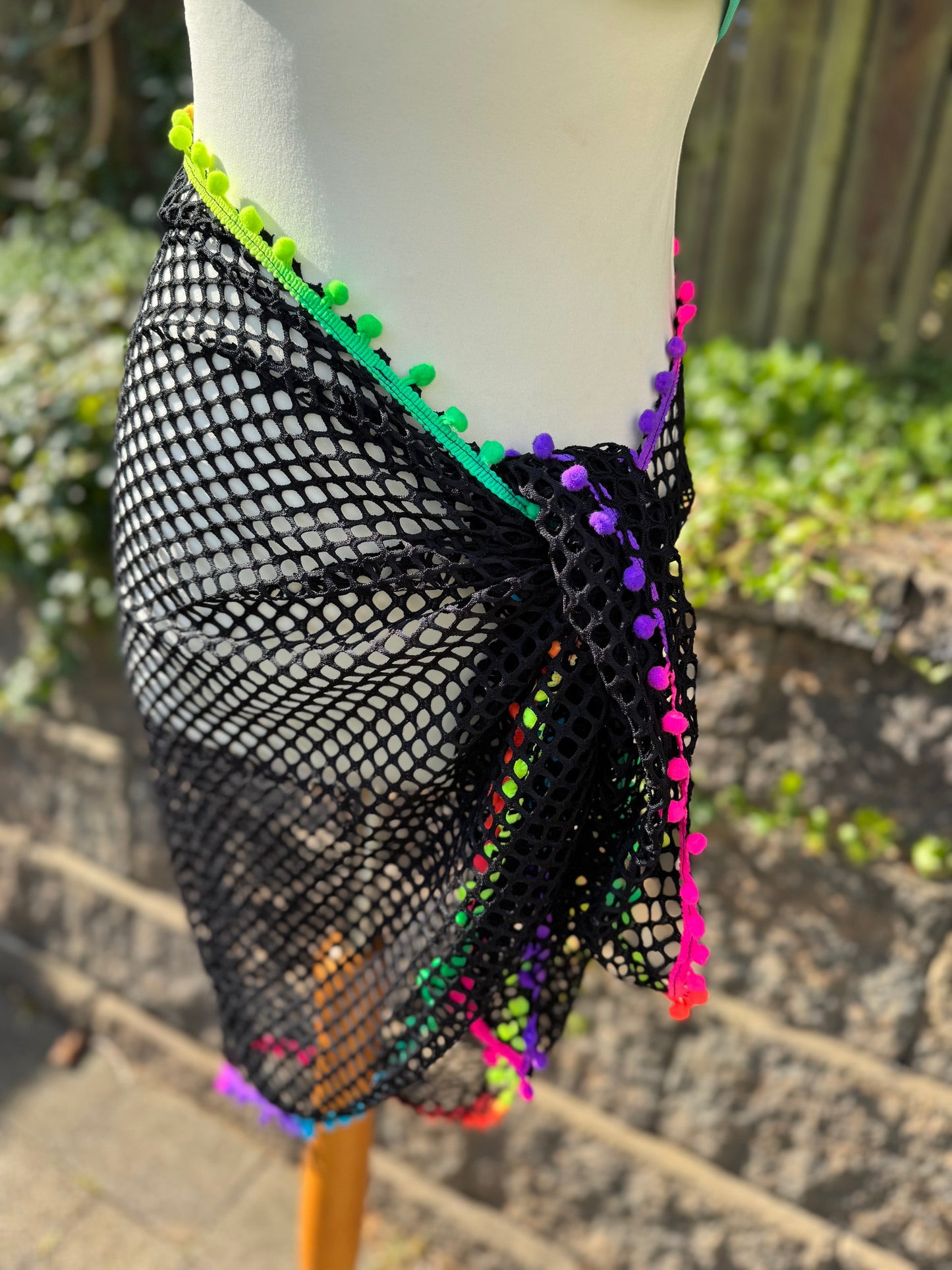Rainbow Swimsuit Cover Up