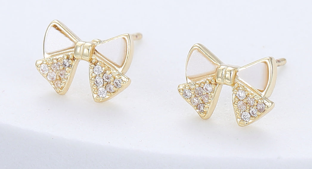 Bow Stud Earrings