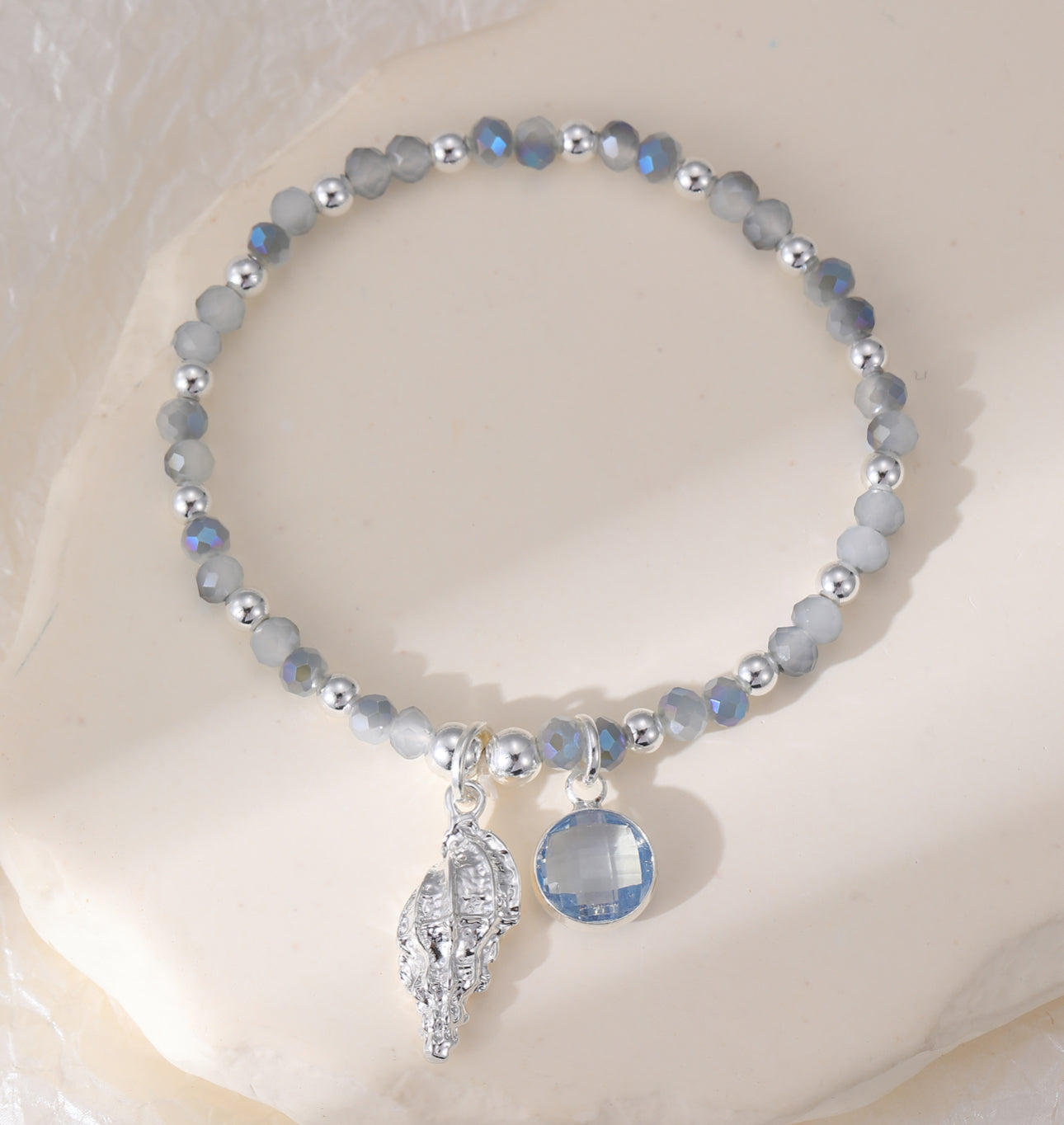 Shell and Charm Bracelet - Ocean Theme