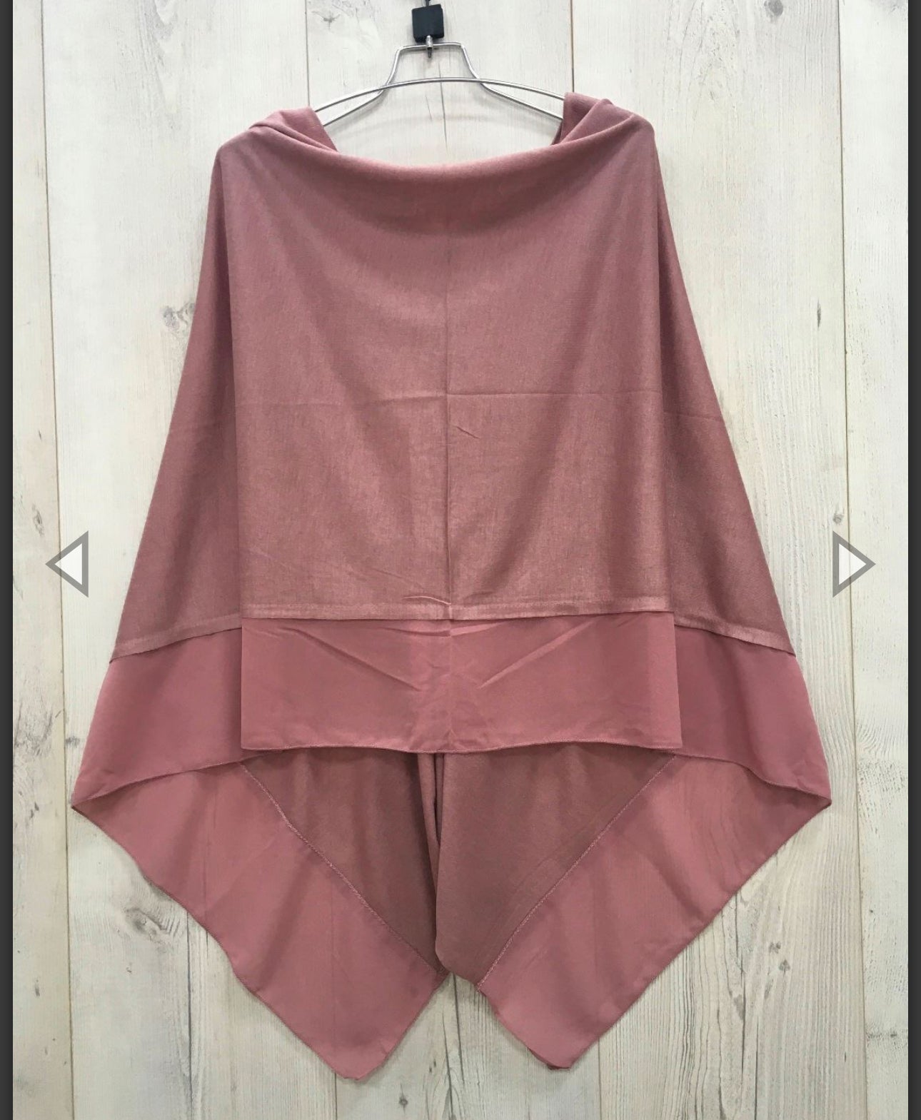Lightweight Chiffon Edge Poncho