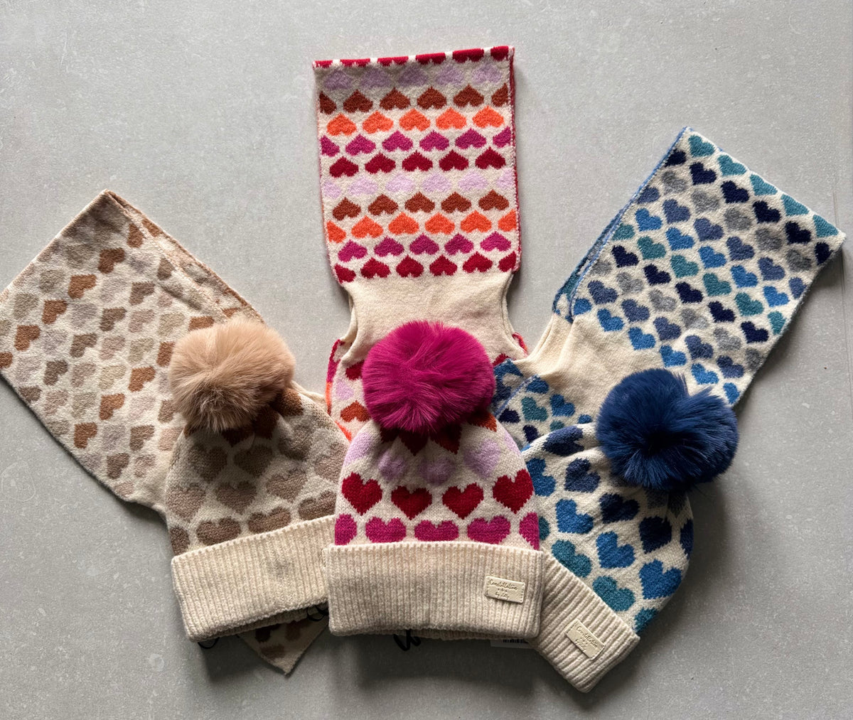 Kids Scarf and Hat Sets