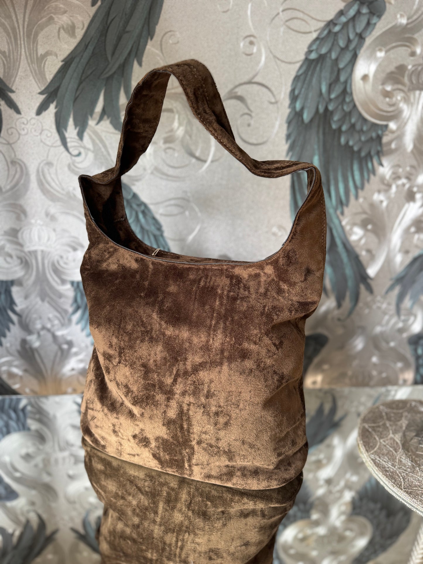 Vegan Suede Bag