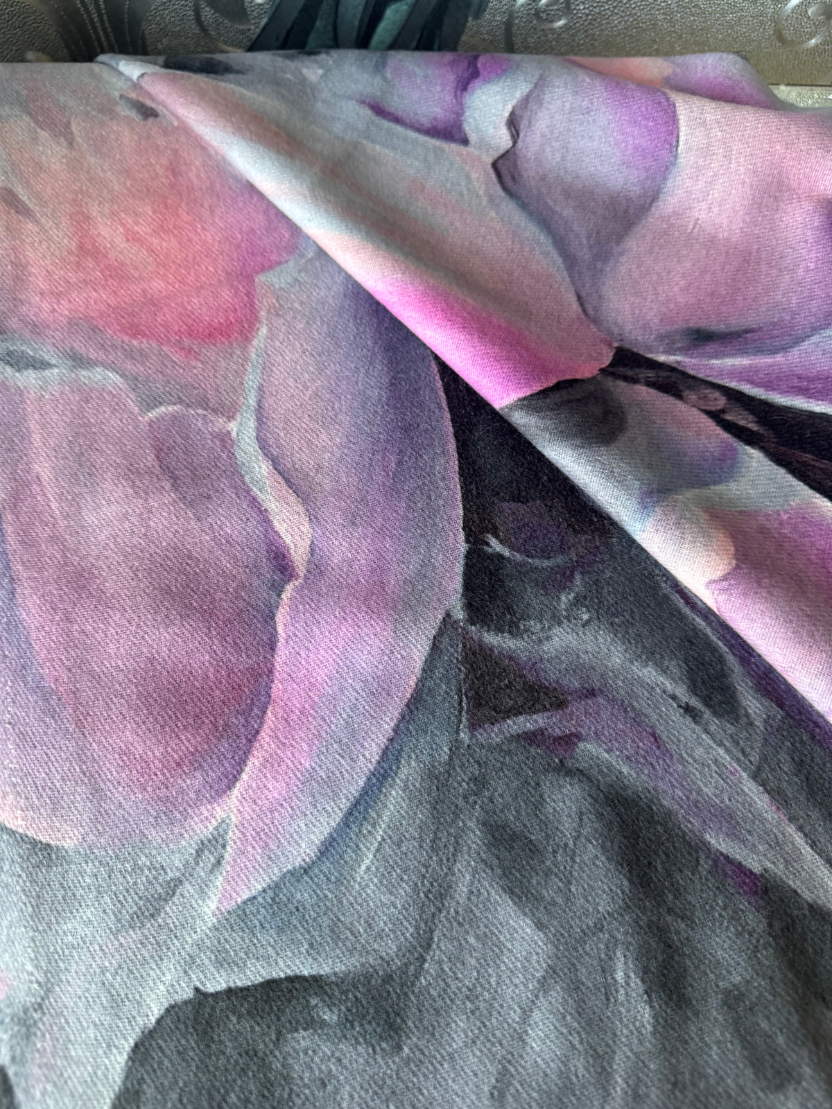 Watercoloured Floral Scarf