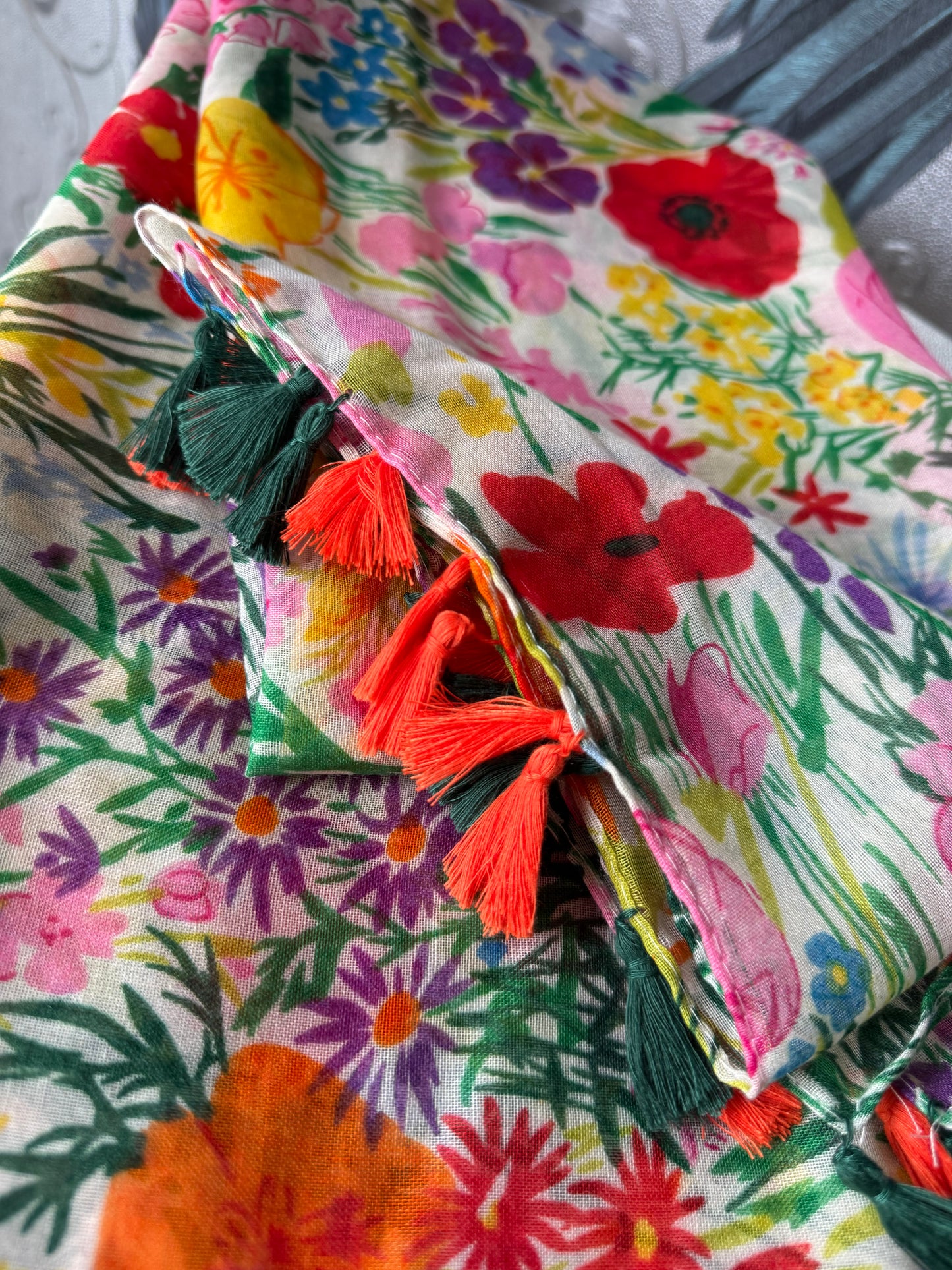 Floral Garden Scarf