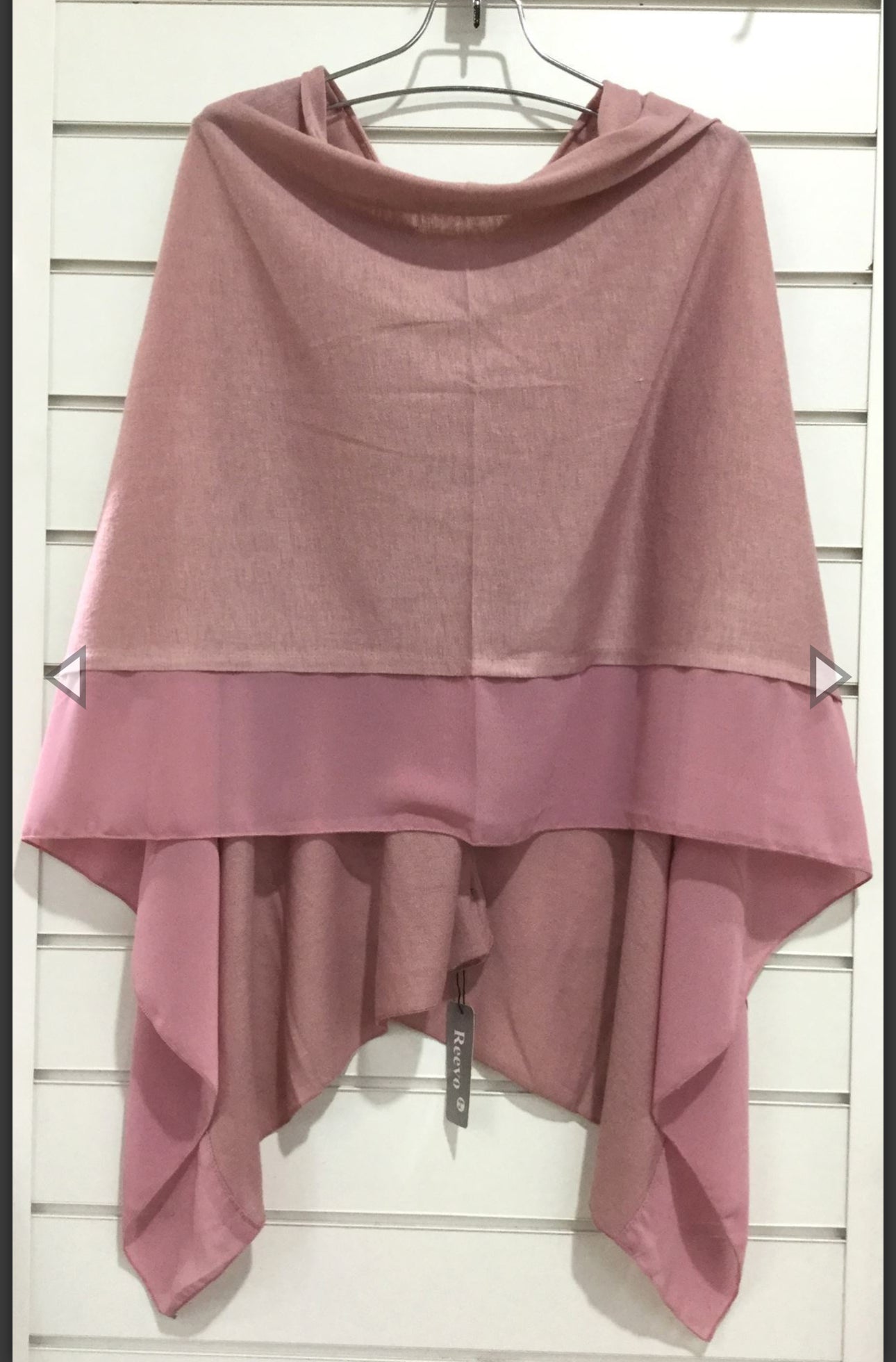 Lightweight Chiffon Edge Poncho