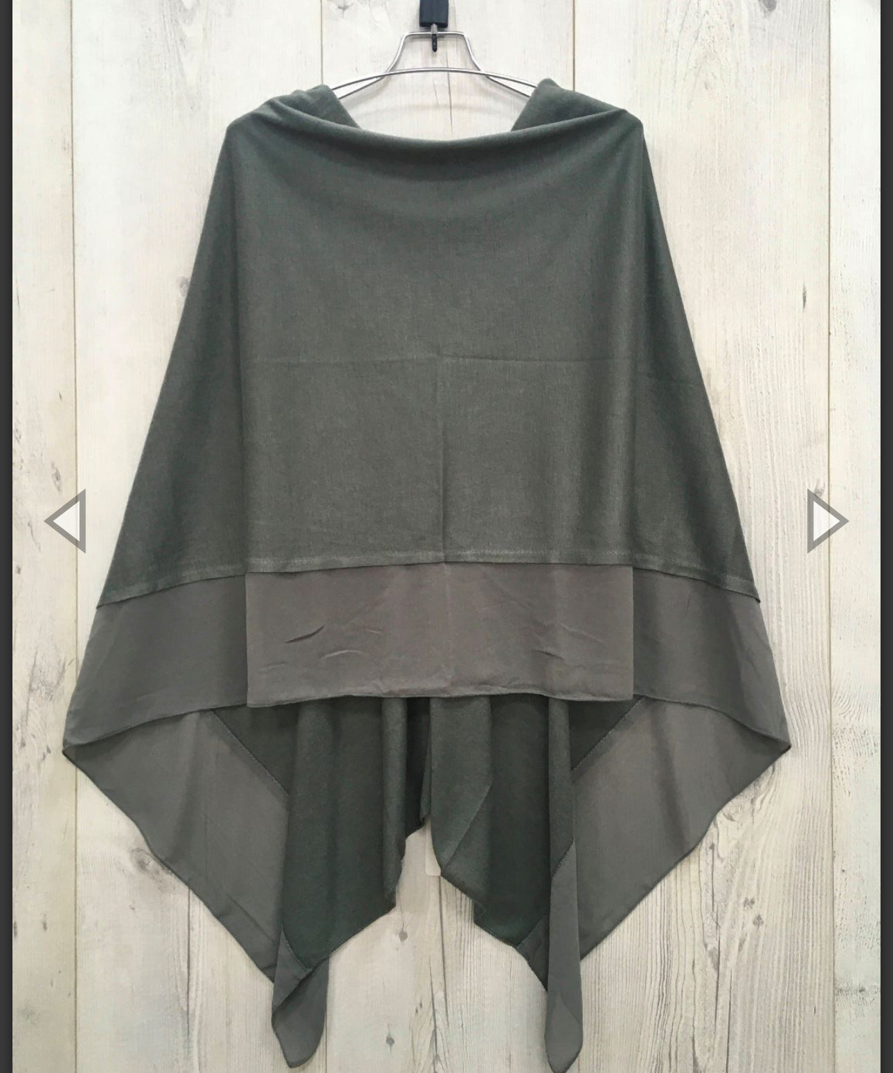 Lightweight Chiffon Edge Poncho