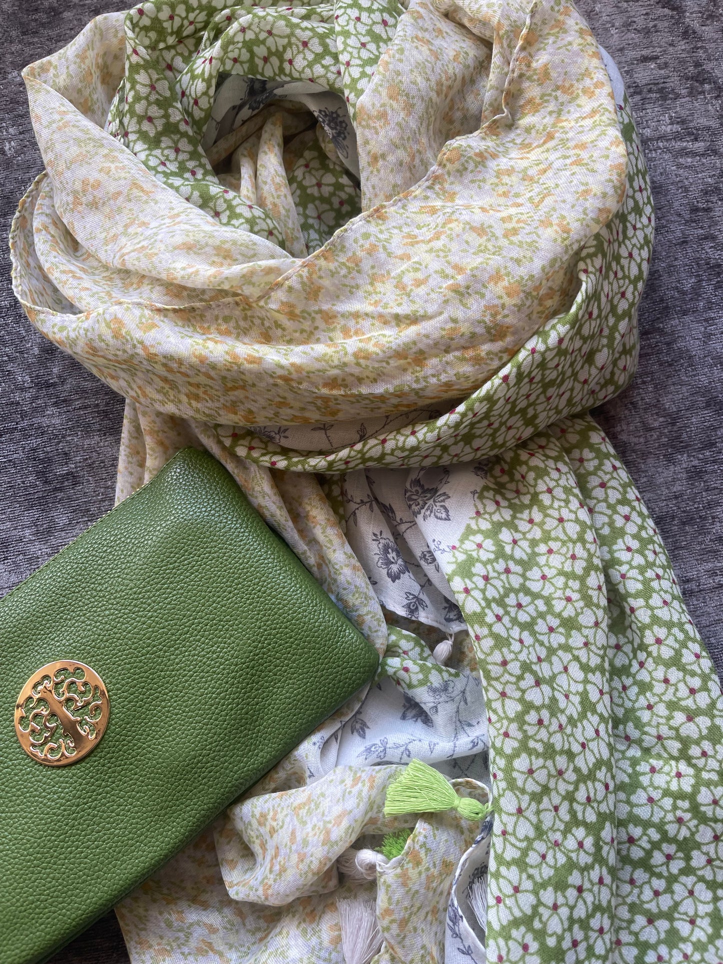 Green Scarf with Millie Bundle