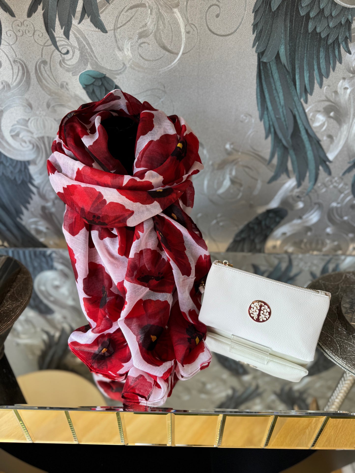 Poppy Scarf