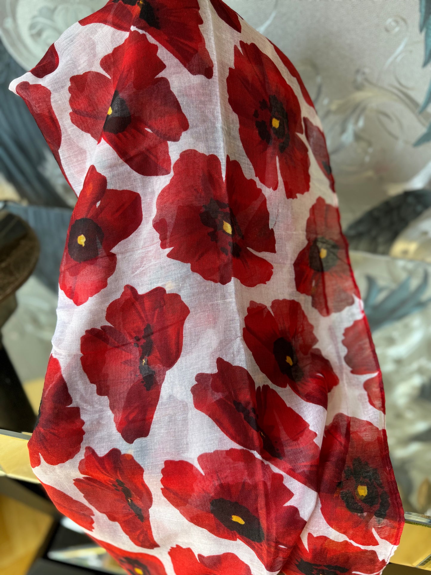 Poppy Scarf