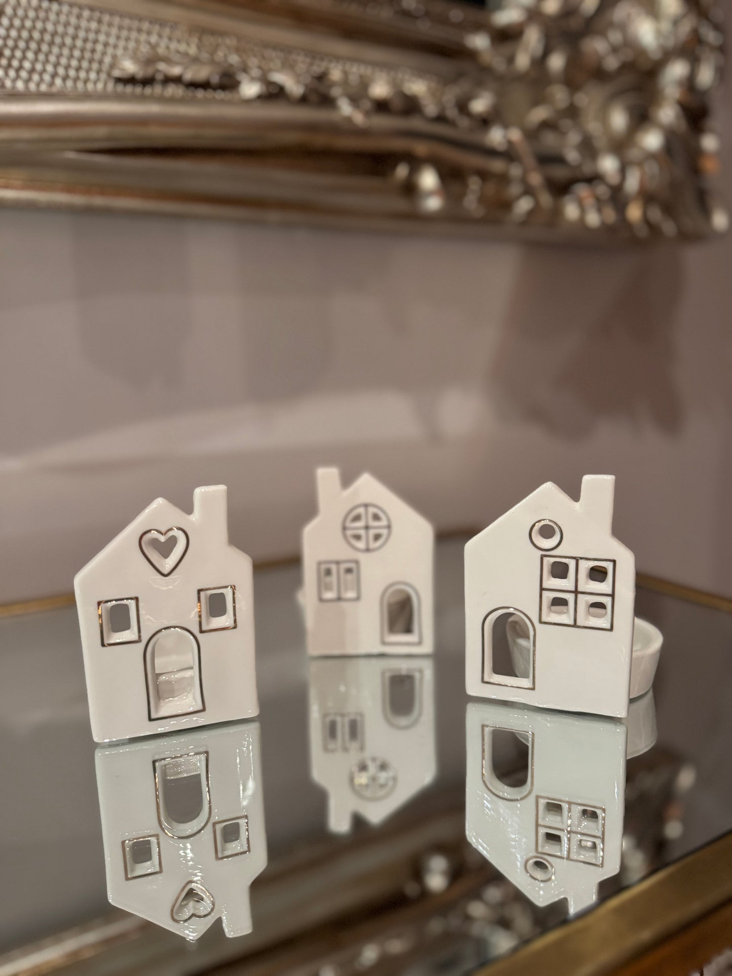 Christmas House Tea Light - Small