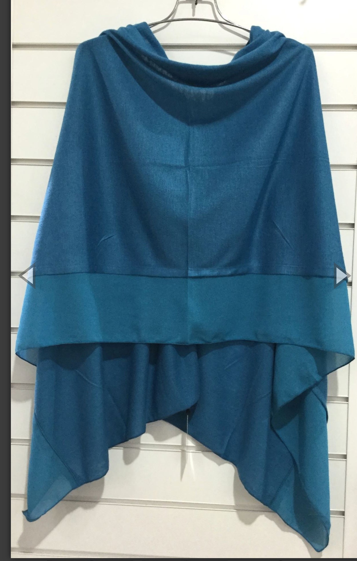 Lightweight Chiffon Edge Poncho
