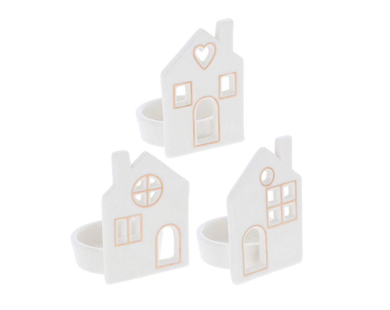 Christmas House Tea Light - Small