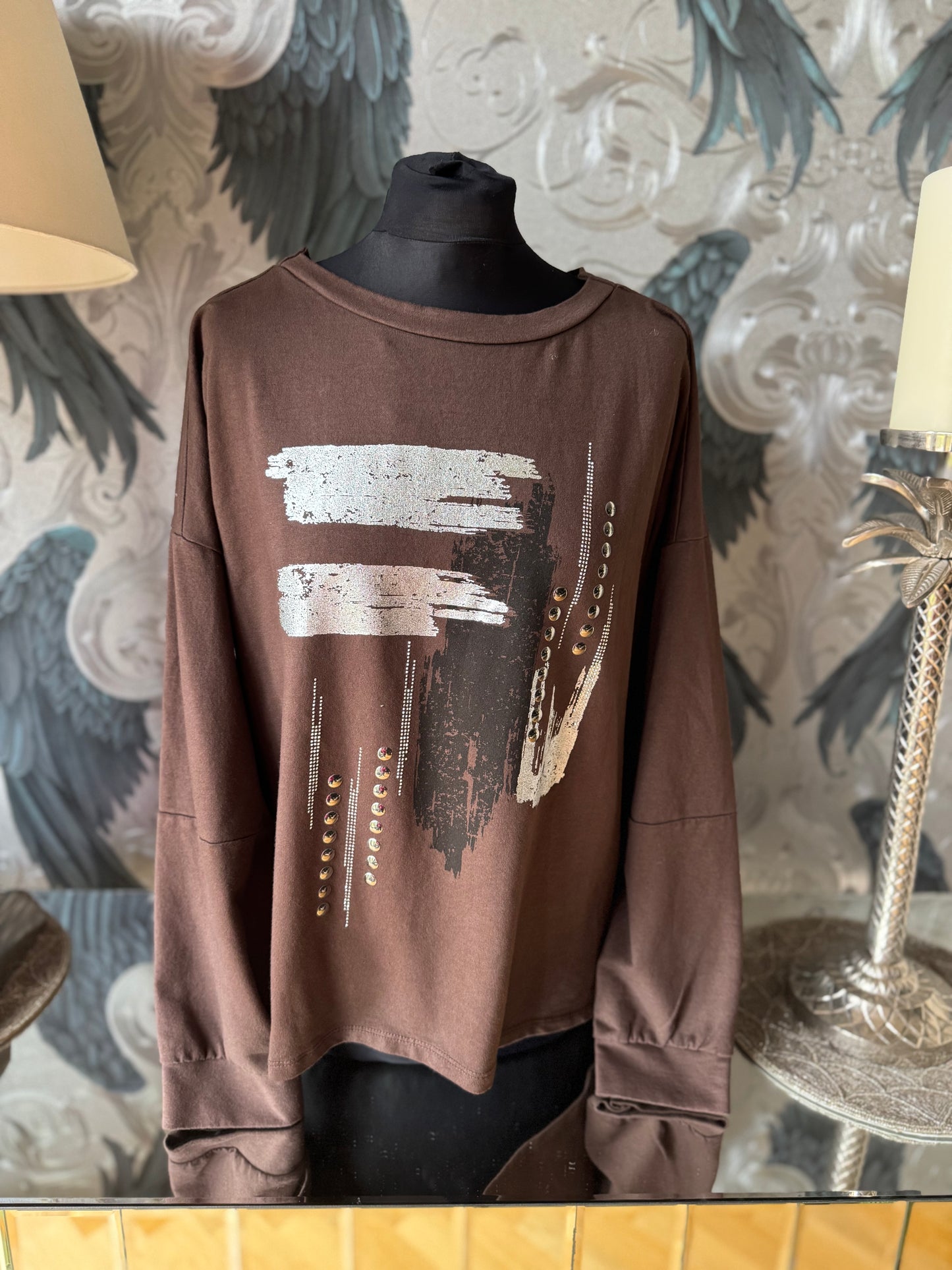 Abstract Pattern Sweatshirt