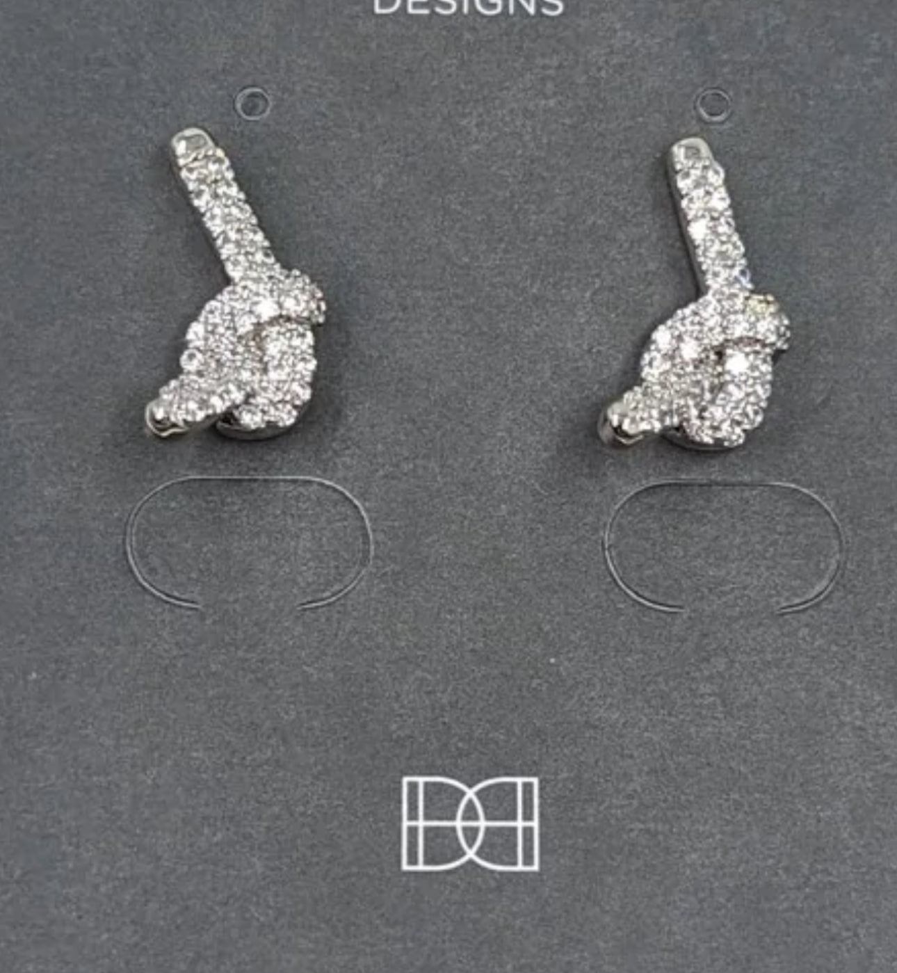 Sparkle Knot Earring