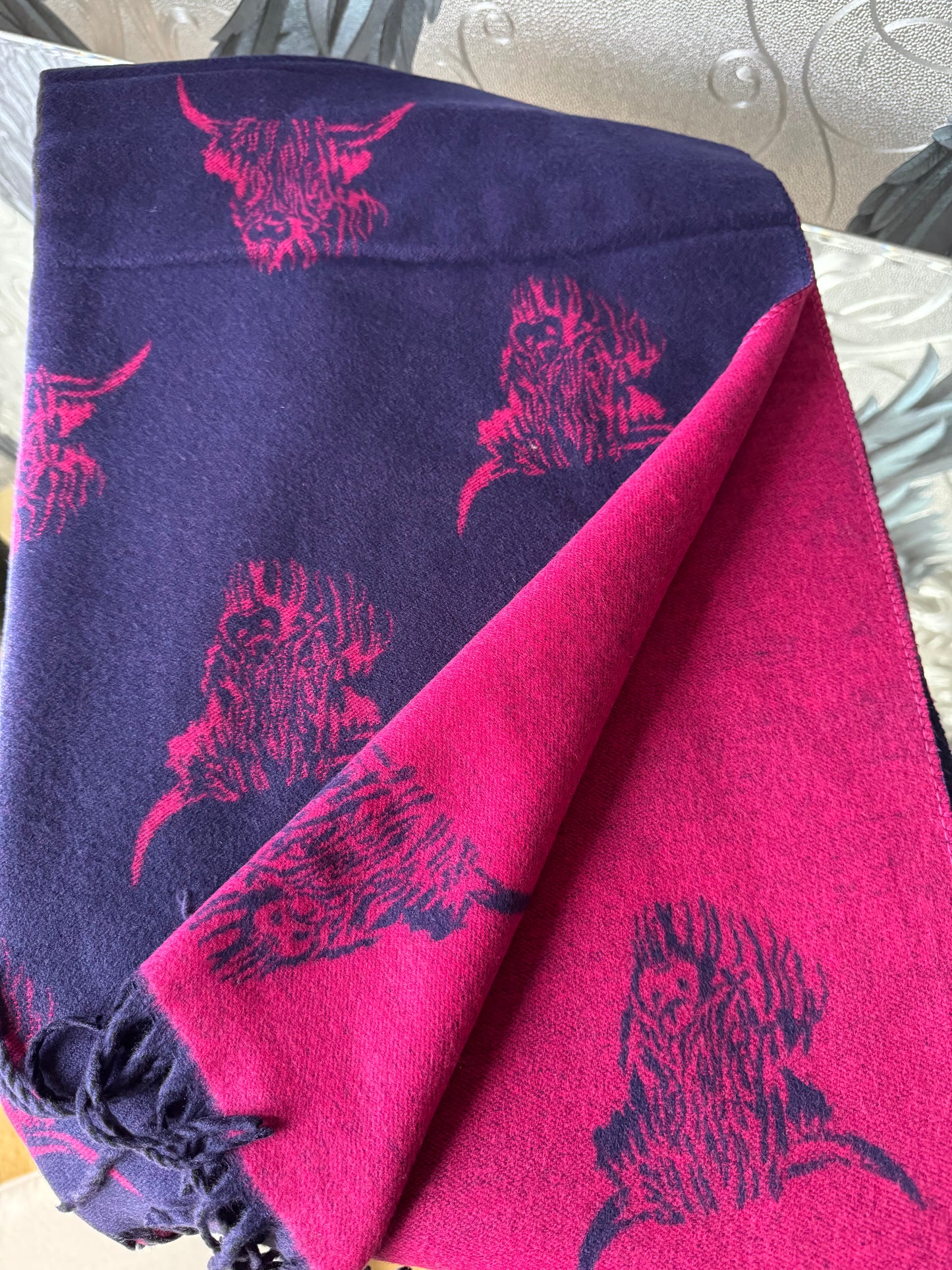 Hamish Highland Cow Scarf