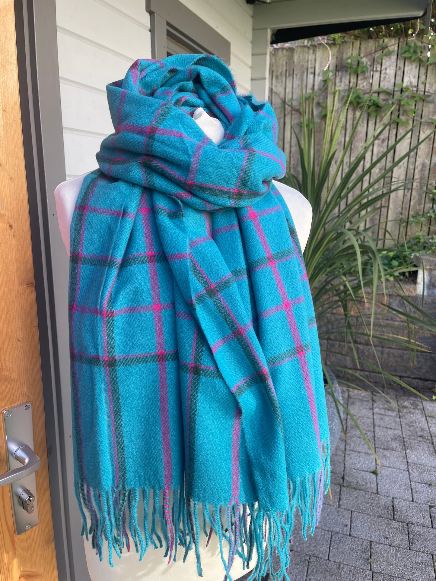 **SALE** Checked Scarf