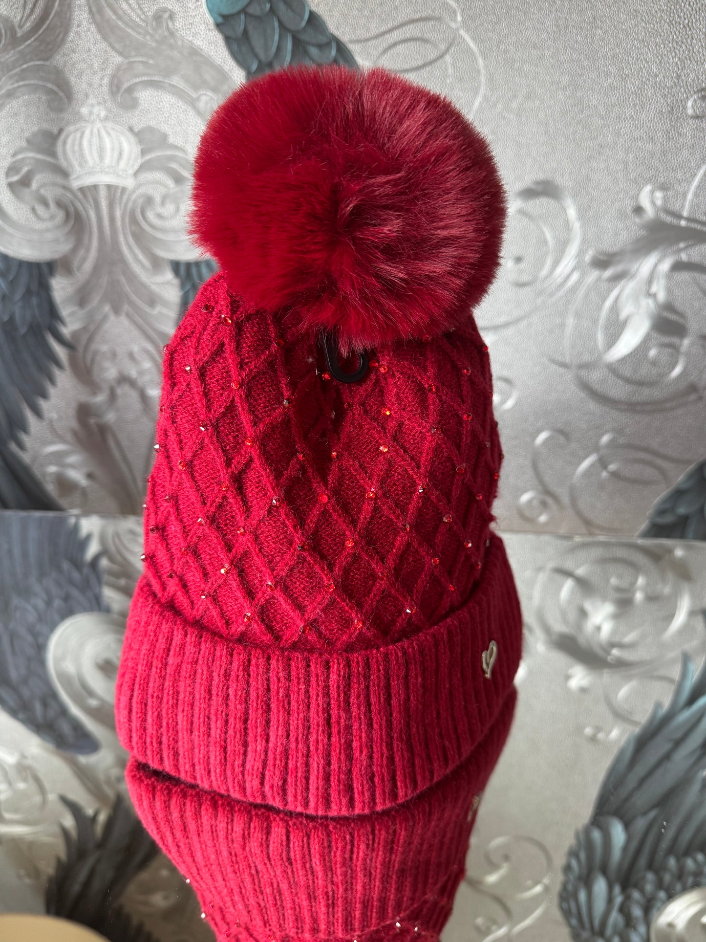 Fleece Lined Sparkle Hat