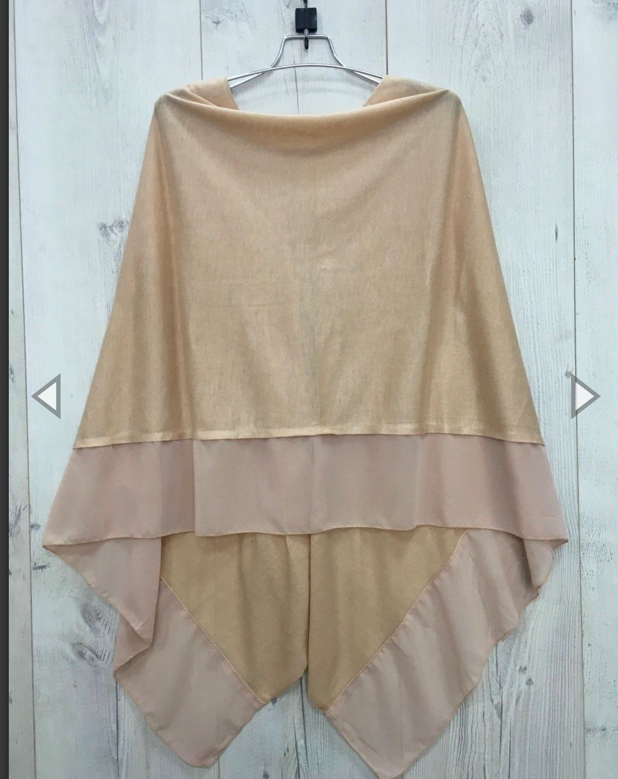 Lightweight Chiffon Edge Poncho