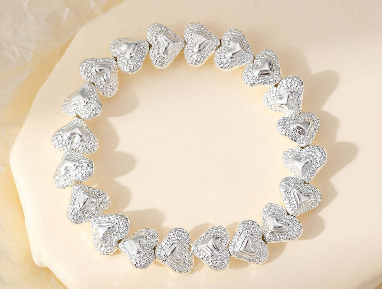 Solid Heart Bracelet